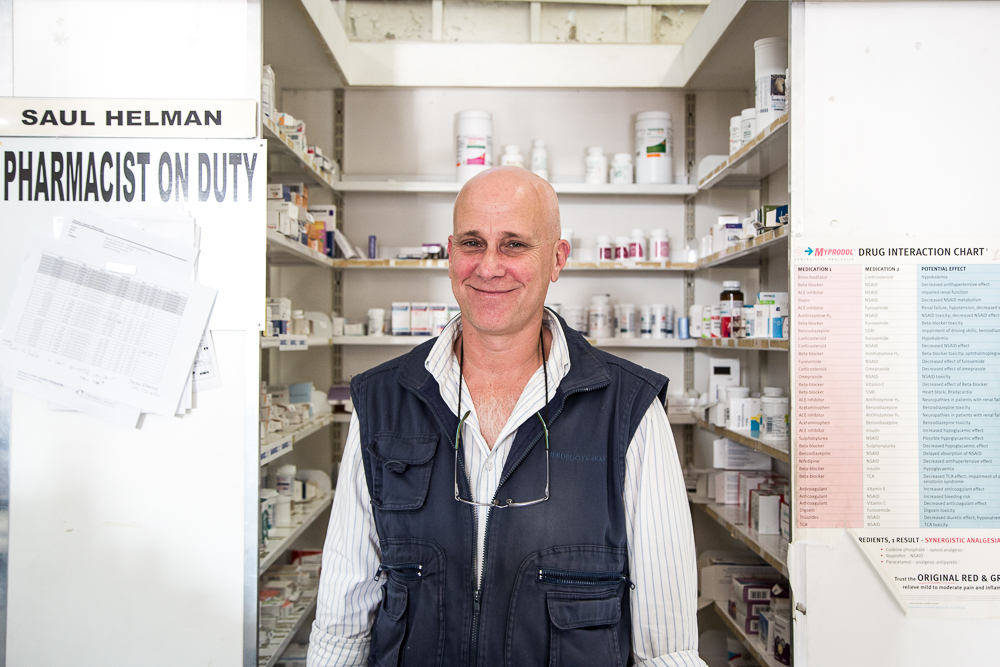 Saul Helman, Pharmacist Established Africa