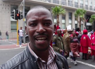 Traditional Healers Organisation march to parliament