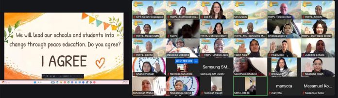 HWPL School Leaders Forum on peace education in Southern Africa Education leaders from Southern Africa participate in the HWPL School Leaders Forum focused on creating a culture of peace in schools.