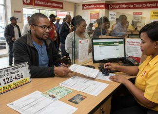 What Motorists Need to Know Before Their Vehicle Licence Disc Expires South African vehicle licence disc displayed on a car windscreen