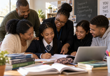 Community supporting a learner preparing for the Western Cape matric exams 2026